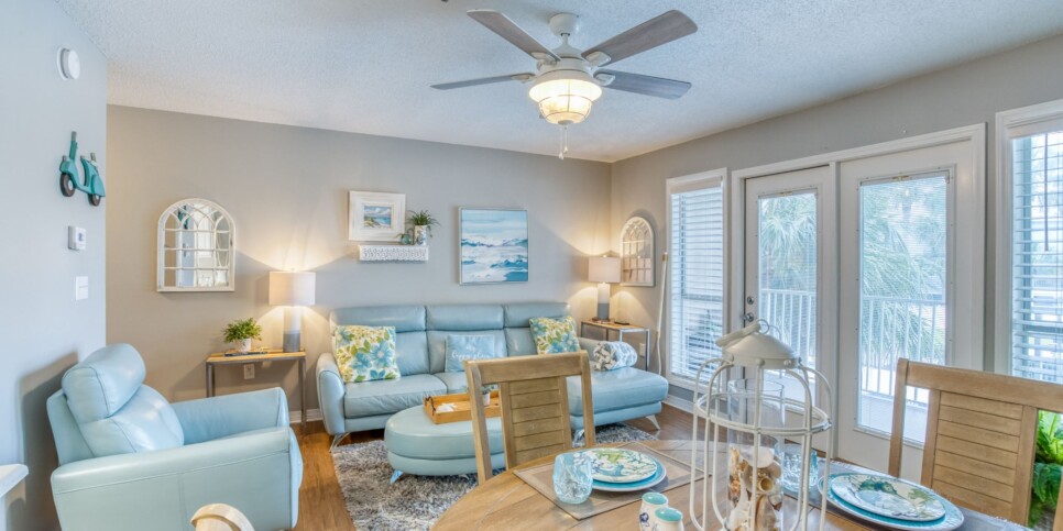 Pensacola Condo - Sea Esta - Living Room