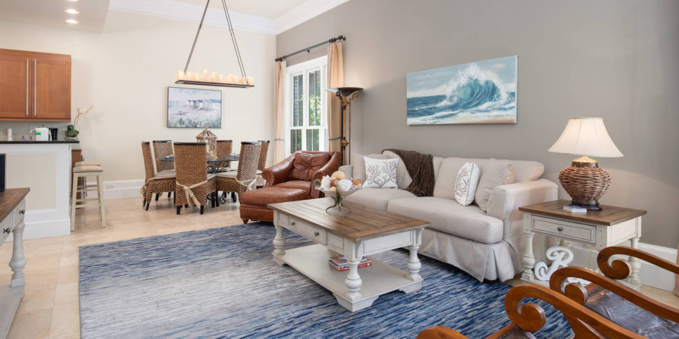 Le Jardin - Living Room