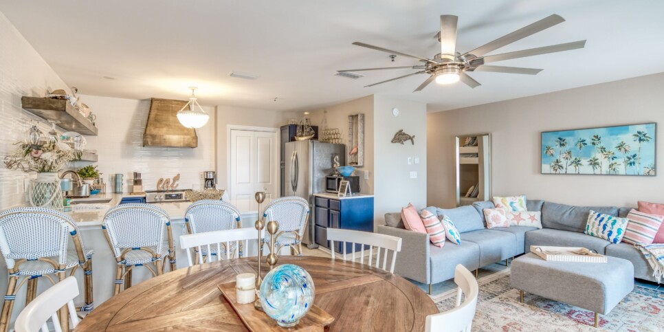 Florida Rental - Grand Caribbean 316 - Living