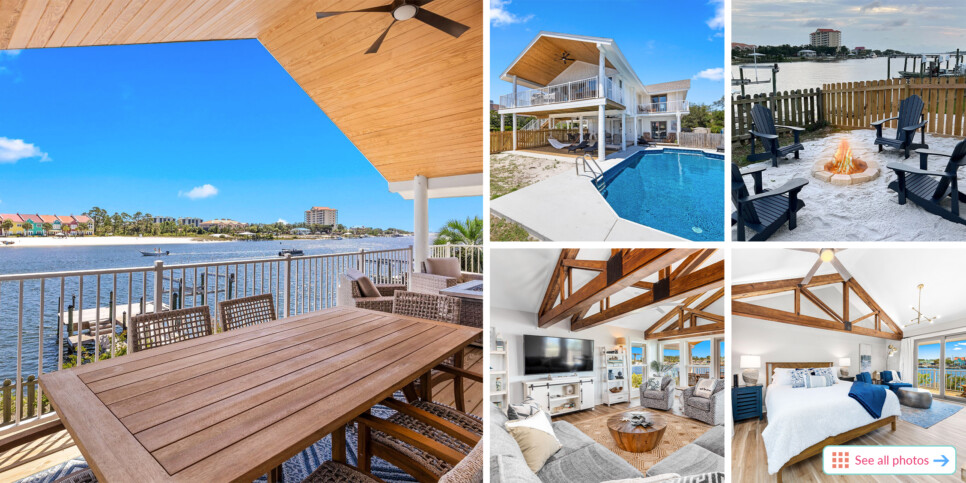 Perdido Key Rental - On the Canal - Collage
