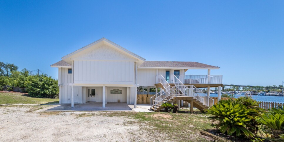 Perdido Key Rental - On the Canal - Exterior