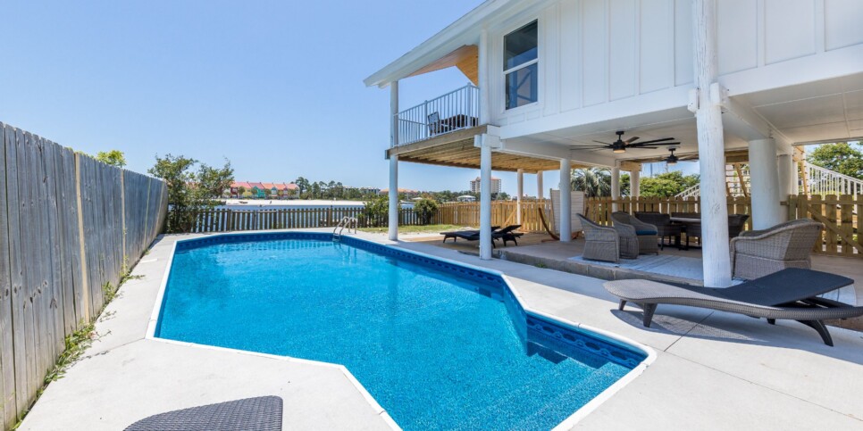 Perdido Key Rental - On the Canal - Exterior