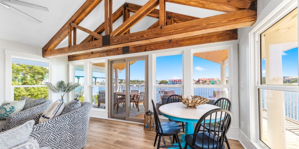 Perdido Key Rental - On the Canal - Living Room