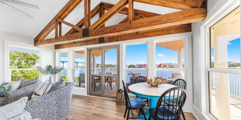 Perdido Key Rental - On the Canal - Living Room